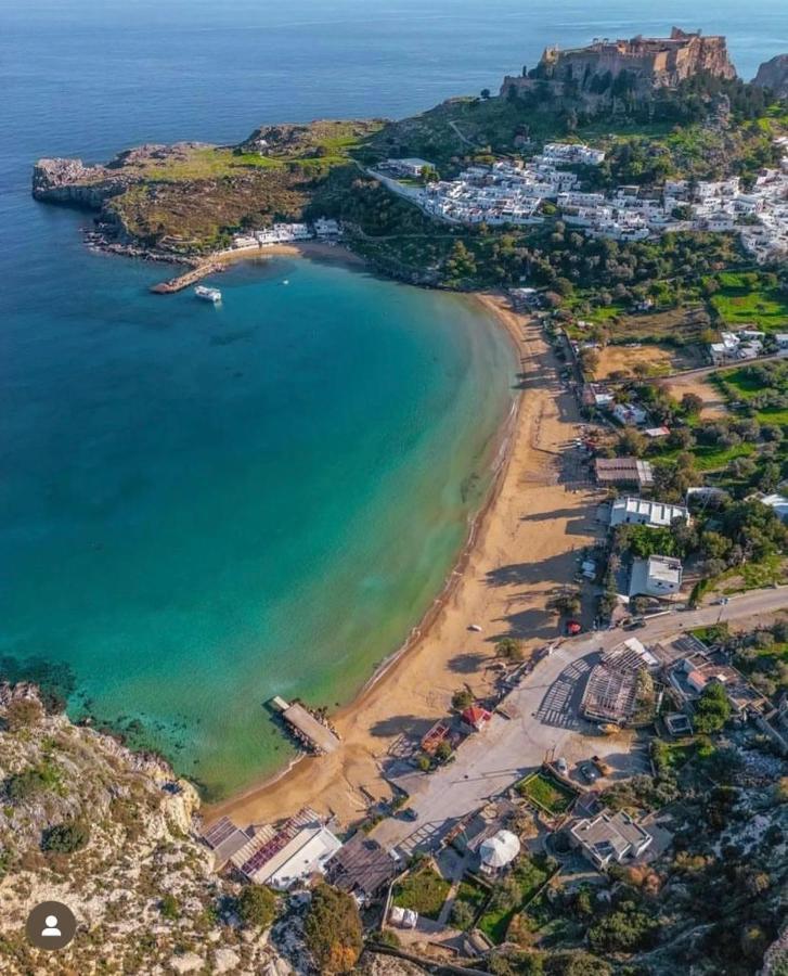 Fedra Apartments Lindos المظهر الخارجي الصورة