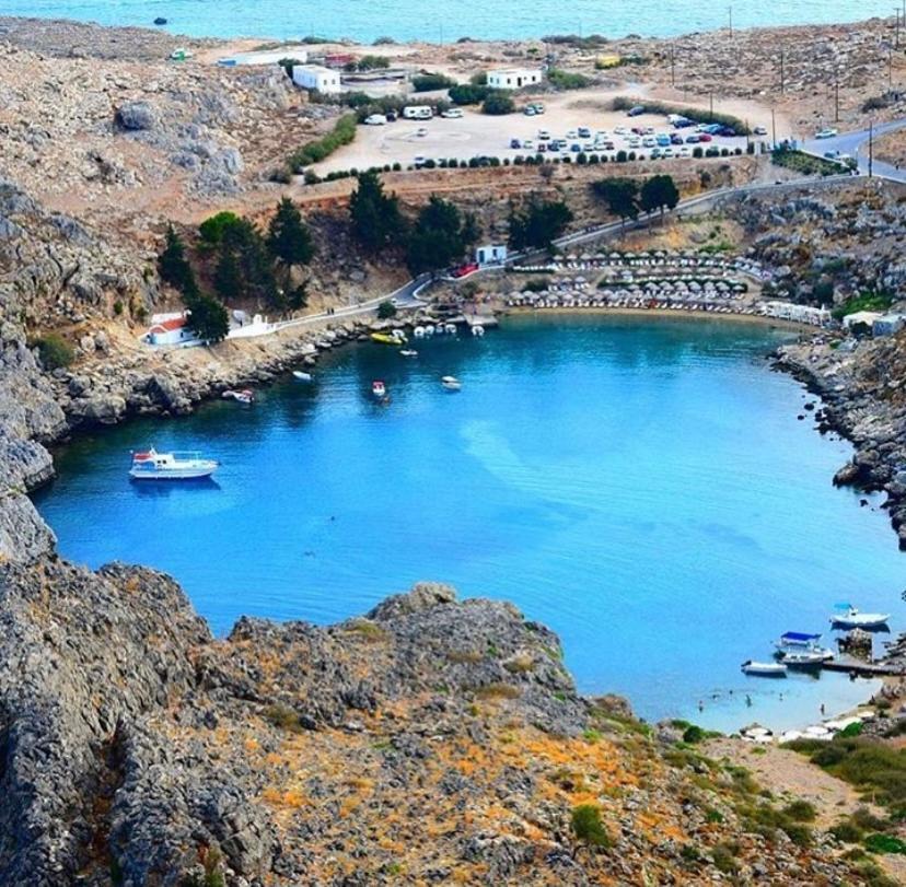 Fedra Apartments Lindos المظهر الخارجي الصورة