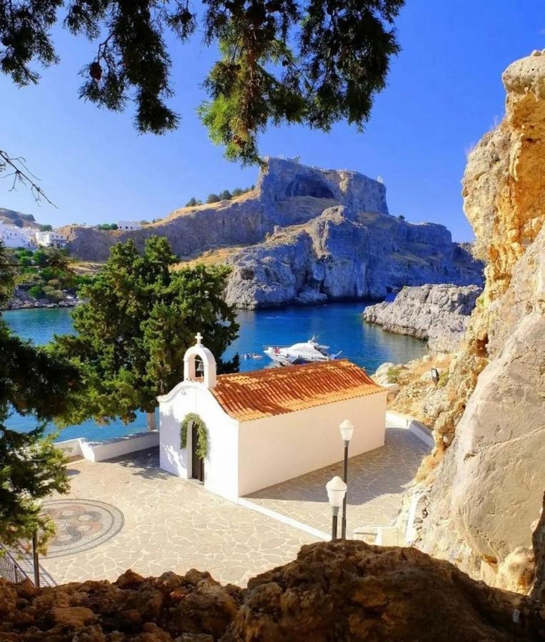 Fedra Apartments Lindos المظهر الخارجي الصورة