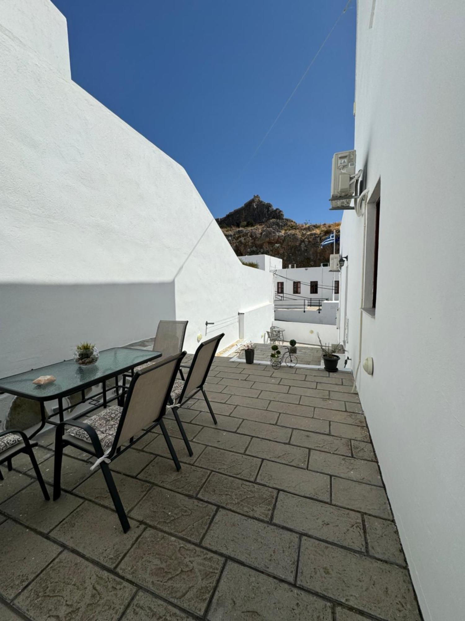 Fedra Apartments Lindos المظهر الخارجي الصورة