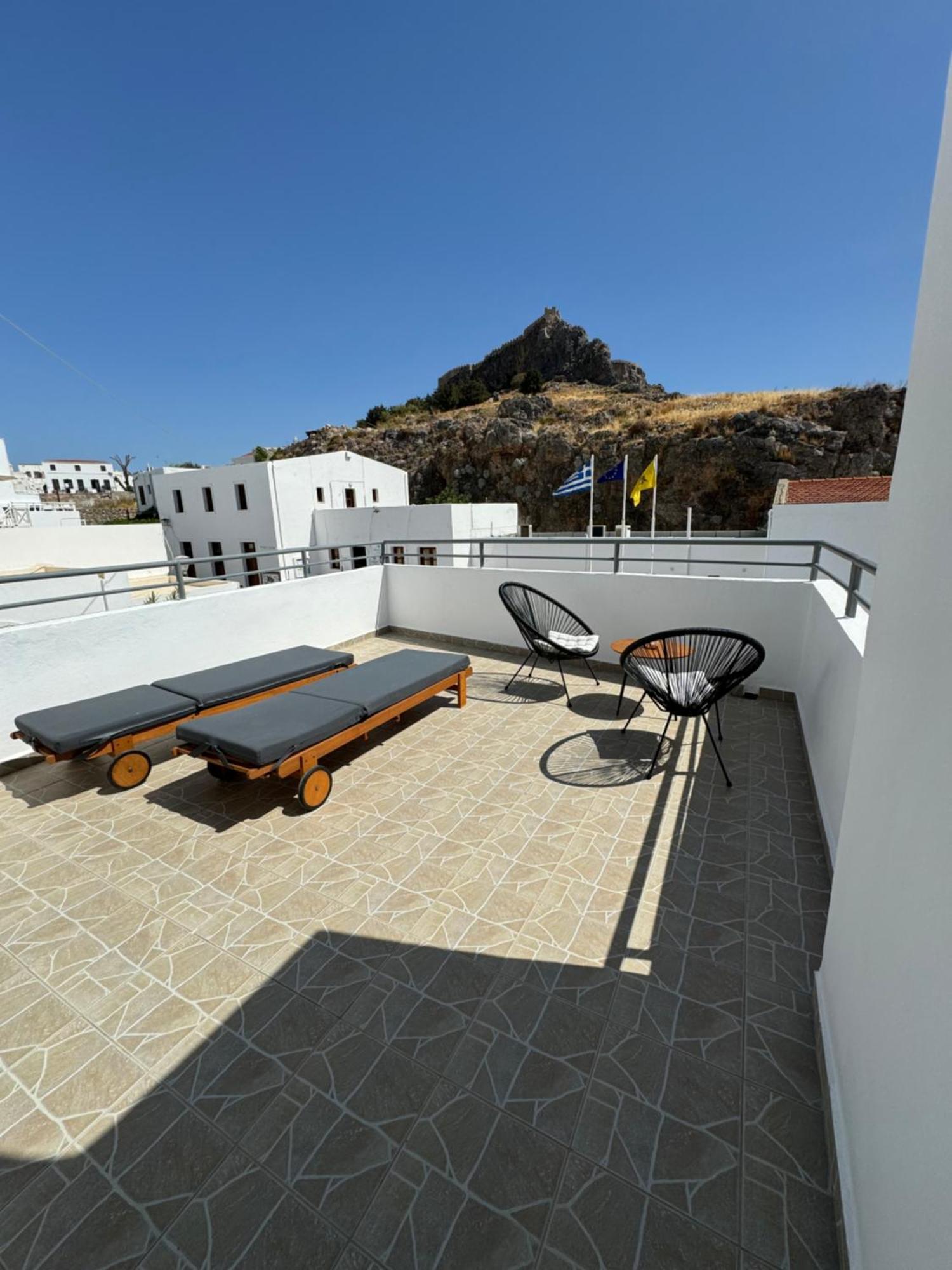 Fedra Apartments Lindos المظهر الخارجي الصورة